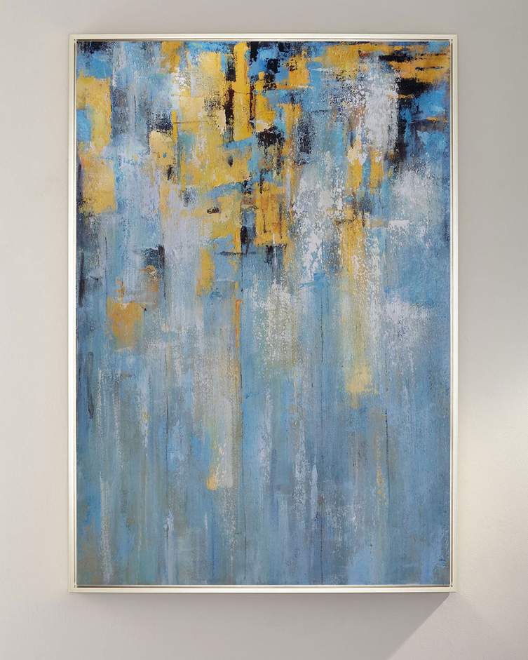 sea sky blue abstract design 8